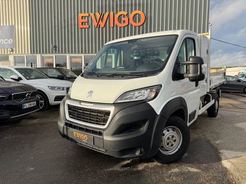 Peugeot Boxer BENNE 2.2 BLUEHDI 140CH - TVA R&Eacute;CUP&Eacute;RABLE - COFFRE - CLIM - 2021 occasion &Eacute;vreux 27000