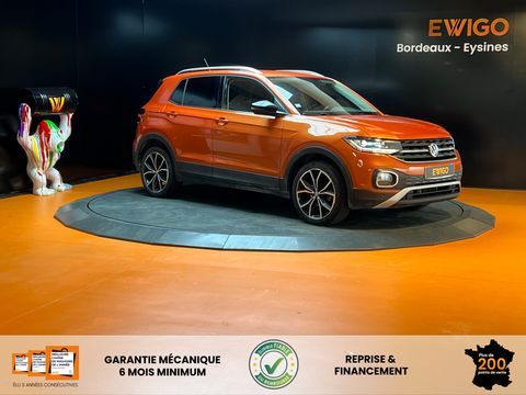 Volkswagen T-Cross 1.0 TSI 115Ch FINITION CARAT - CARPLAY/ANDROID AUTO - CAMERA 2020 occasion Eysines 33320