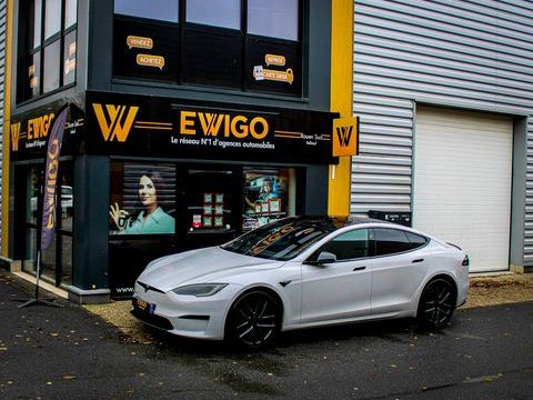 Tesla Model S 1020 ch 100KWH PLAID 4WD / GARANTIE JUSQU'EN MAI 2029 ou 160 2022 occasion Belbeuf 76240