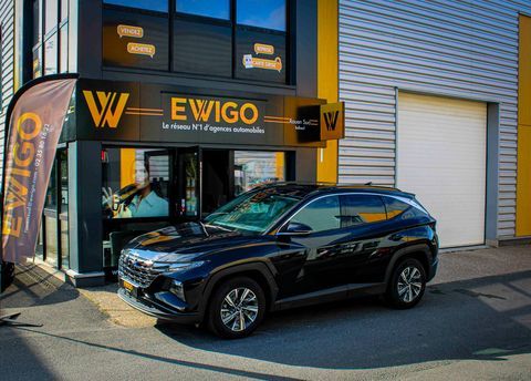 Hyundai Tucson 1.6 T-GDI 230H 180 ch HYBRID 1.5KWH CREATIVE 2WD / TOIT OUVR 2022 occasion Belbeuf 76240
