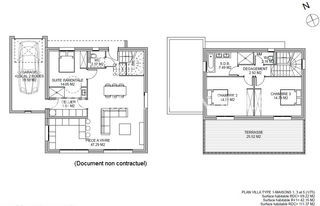  Villa � vendre 4 pi�ces 