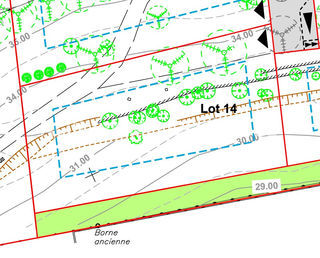  Terrain � vendre 960 m�