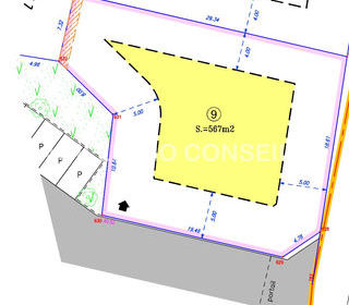  Terrain � vendre 567 m�
