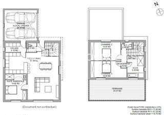  Villa � vendre 4 pi�ces 