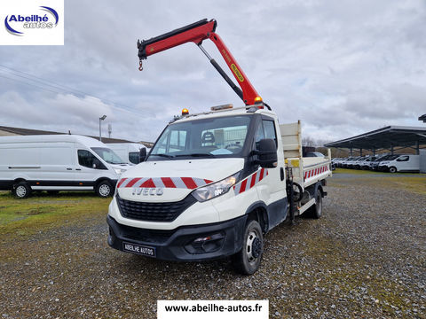 Iveco Daily 35C14 BENNE +GRUE 2021 occasion Marciac 32230