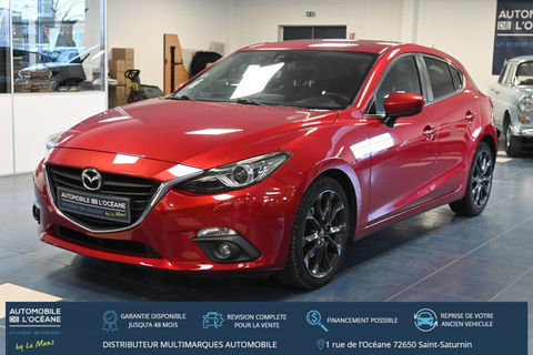 Mazda Mazda3 2.0L SKYACTIV-G 120ch Graphite 2016 occasion Saint-Saturnin 72650