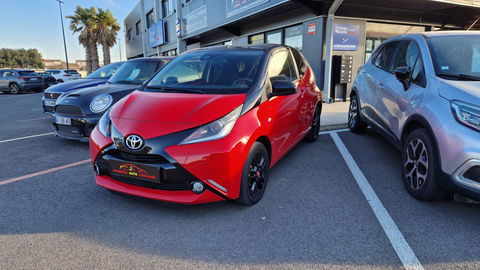 Toyota Aygo 1.0 VVT-i x-shift x-cite 4 Rouge Chilien 2018 occasion Saint-Cyprien 66750