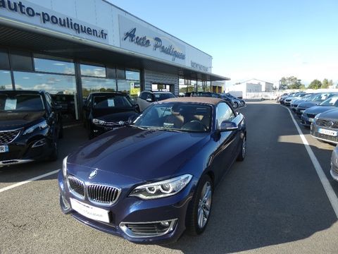 BMW Serie 2 Cabriolet 218i 136 ch Luxury A 2016 occasion Merlevenez 56700