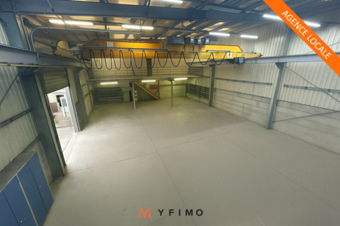 Cellule d'activit&eacute; + Bureaux  &agrave; LOUER 4500 78410 Bouafle