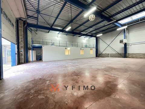 ACTIVITE - ENTREPOTS 495 m2 &agrave; LOUER 4166 78130 Bouafle