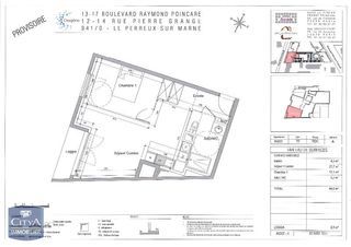  Appartement � louer 2 pi�ces 44 m�