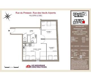  Appartement � louer 3 pi�ces 50 m�