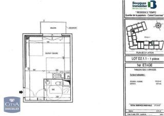  Appartement � louer 1 pi�ce 28 m�
