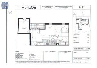  Appartement � louer 3 pi�ces 62 m�