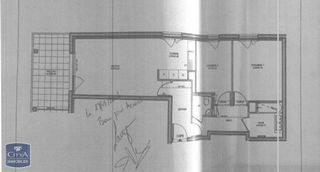  Appartement � louer 3 pi�ces 64 m�