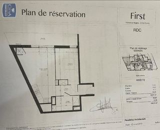  Appartement � louer 2 pi�ces 44 m�