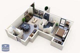  Appartement � louer 2 pi�ces 41 m�