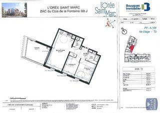  Appartement � louer 3 pi�ces 62 m�