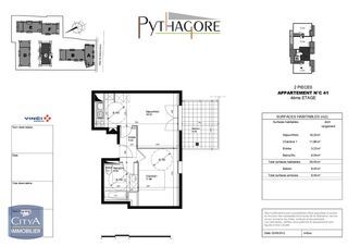  Appartement � louer 2 pi�ces 39 m�