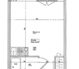  Appartement � louer 1 pi�ce 18 m�