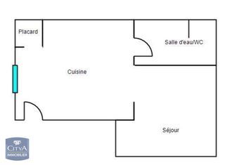  Appartement � louer 1 pi�ce 20 m�