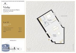  Appartement � louer 2 pi�ces 43 m�