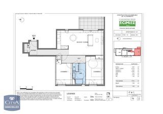  Appartement � louer 3 pi�ces 70 m�