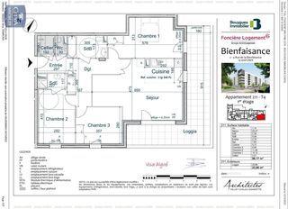  Appartement � louer 4 pi�ces 86 m�