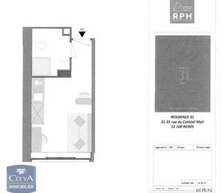  Appartement � louer 1 pi�ce 17 m�