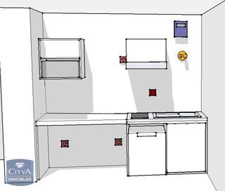  Appartement � louer 1 pi�ce 26 m�