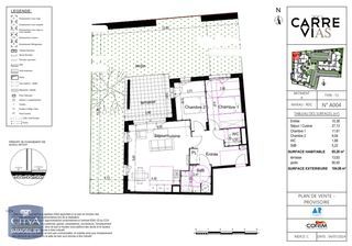  Appartement � louer 3 pi�ces 65 m�