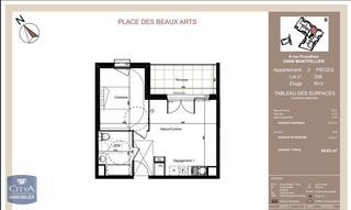  Appartement � louer 2 pi�ces 40 m�