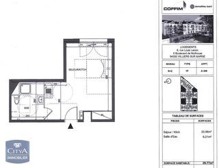  Appartement � louer 1 pi�ce 30 m�