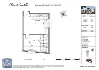  Appartement � louer 2 pi�ces 39 m�