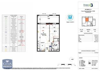  Appartement � louer 2 pi�ces 48 m�