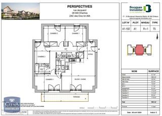  Appartement � louer 5 pi�ces 96 m�