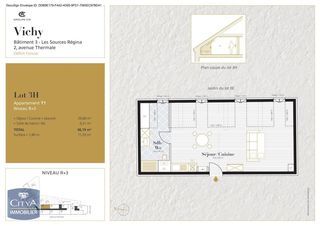  Appartement � louer 1 pi�ce 36 m�
