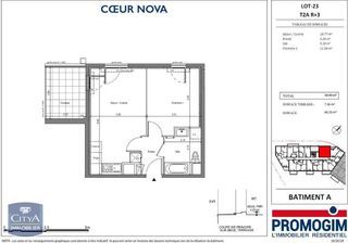  Appartement � louer 2 pi�ces 39 m�