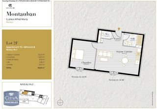  Appartement � louer 2 pi�ces 49 m�