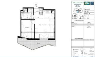  Appartement � louer 2 pi�ces 44 m�