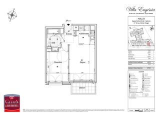  Appartement � louer 2 pi�ces 43 m�