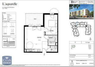  Appartement � louer 2 pi�ces 44 m�