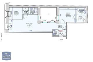  Appartement � louer 3 pi�ces 69 m�