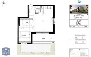  Appartement � louer 2 pi�ces 46 m�