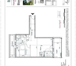  Appartement � louer 2 pi�ces 60 m�