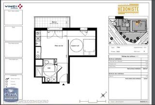  Appartement � louer 1 pi�ce 30 m�