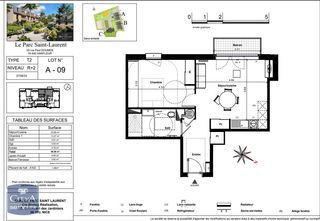  Appartement � louer 2 pi�ces 46 m�