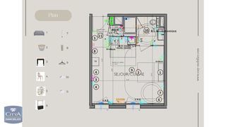  Appartement � louer 1 pi�ce 31 m�
