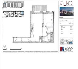  Appartement � louer 2 pi�ces 55 m�