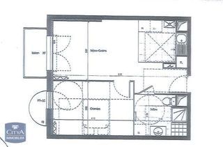  Appartement � louer 2 pi�ces 40 m�